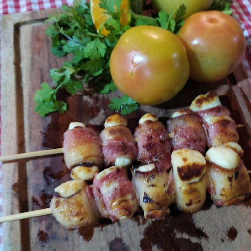 Coalho com Bacon