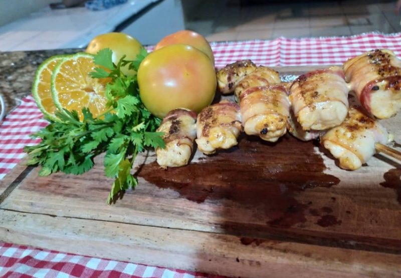 Frango com bacon
